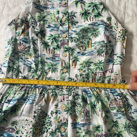 Tori Richard Aloha Toile Mimi Dress - Picture 9 of 12
